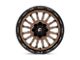 Fuel Wheels Arc Platinum Bronze with Black Lip 6-Lug Wheel; 22x10; -18mm Offset (23-24 Colorado)