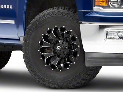 Fuel Wheels Assault Gloss Black Milled 6-Lug Wheel; 17x9; -12mm Offset (23-24 Colorado)