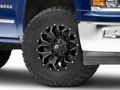 Fuel Wheels Assault Gloss Black Milled 6-Lug Wheel; 18x9; 1mm Offset (23-25 Colorado)