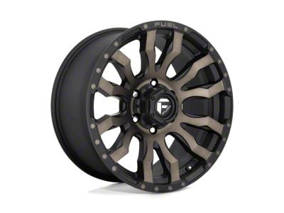 Fuel Wheels Blitz Matte Black Double Dark Tint 6-Lug Wheel; 22x12; -44mm Offset (23-25 Colorado)