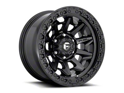 Fuel Wheels Covert Matte Black 6-Lug Wheel; 17x9; -12mm Offset (23-25 Colorado)