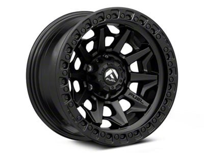 Fuel Wheels Covert Matte Black 6-Lug Wheel; 17x9; 1mm Offset (23-25 Colorado)