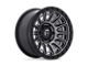 Fuel Wheels Cycle Matte Gunmetal with Black Ring 6-Lug Wheel; 17x8.5; 34mm Offset (15-22 Colorado)