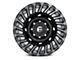 Fuel Wheels Cyclone Matte Machined Double Dark Tint 6-Lug Wheel; 18x9; -12mm Offset (23-24 Colorado)