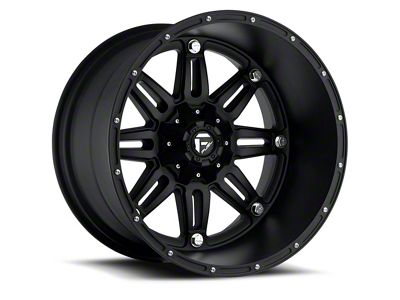 Fuel Wheels Hostage Matte Black 6-Lug Wheel; 22x12; -44mm Offset (23-24 Colorado)