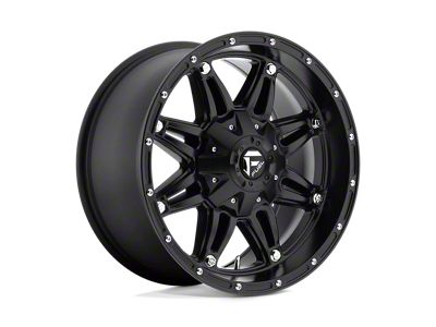 Fuel Wheels Hostage Matte Black 6-Lug Wheel; 17x8.5; 30mm Offset (15-22 Colorado)