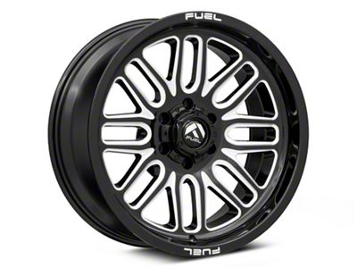 Fuel Wheels Ignite Gloss Black Milled 6-Lug Wheel; 20x9; 1mm Offset (23-25 Colorado)