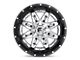 Fuel Wheels Lethal Chrome with Gloss Black Lip 6-Lug Wheel; 20x12; -44mm Offset (23-24 Colorado)