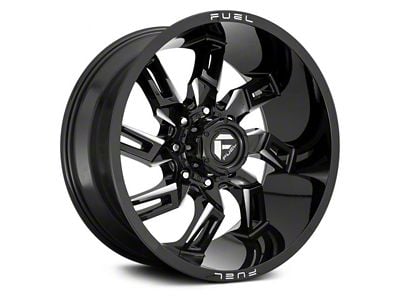 Fuel Wheels Lockdown Gloss Black Milled 6-Lug Wheel; 20x10; -18mm Offset (23-25 Colorado)