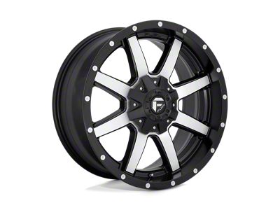 Fuel Wheels Maverick Matte Black Machined 6-Lug Wheel; 22x10; -24mm Offset (23-24 Colorado)