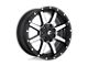 Fuel Wheels Maverick Matte Black Machined 6-Lug Wheel; 22x10; -24mm Offset (23-24 Colorado)