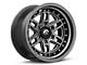 Fuel Wheels Nitro Matte Gunmetal 6-Lug Wheel; 17x9; 1mm Offset (23-24 Colorado)