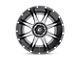 Fuel Wheels Rampage Matte Gunmetal with Black Lip 6-Lug Wheel; 22x12; -44mm Offset (23-24 Colorado)