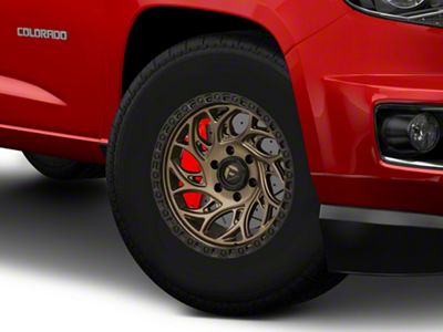 Fuel Wheels Runner OR Bronze with Black Ring 6-Lug Wheel; 17x9; 1mm Offset (15-22 Colorado)