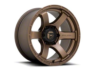 Fuel Wheels Rush Matte Bronze 6-Lug Wheel; 17x9; -12mm Offset (23-25 Colorado)