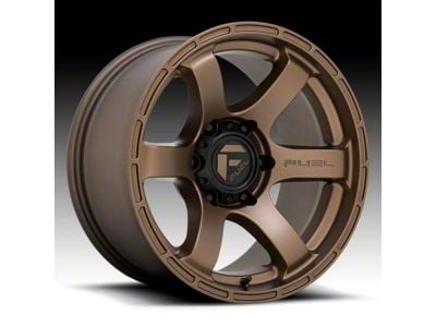 Fuel Wheels Rush Matte Bronze 6-Lug Wheel; 18x9; -12mm Offset (23-25 Colorado)