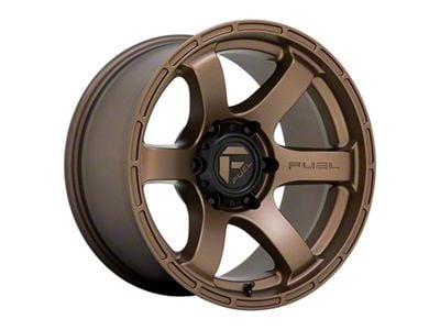 Fuel Wheels Rush Matte Bronze 6-Lug Wheel; 18x9; 20mm Offset (23-25 Colorado)