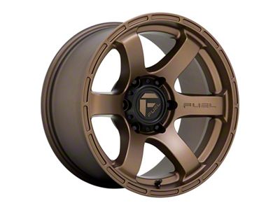 Fuel Wheels Rush Matte Bronze 6-Lug Wheel; 20x9; 1mm Offset (23-24 Colorado)