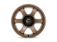 Fuel Wheels Rush Matte Bronze 6-Lug Wheel; 18x9; 20mm Offset (15-22 Colorado)