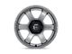 Fuel Wheels Rush Matte Gunmetal 6-Lug Wheel; 18x9; 20mm Offset (15-22 Colorado)