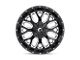Fuel Wheels Titan Gloss Black Milled 6-Lug Wheel; 22x9.5; 20mm Offset (23-24 Colorado)