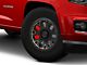 Fuel Wheels Traction Matte Black with Double Dark Tint 6-Lug Wheel; 17x9; 1mm Offset (15-22 Colorado)