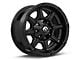 Fuel Wheels Coupler Gloss Black 6-Lug Wheel; 17x9; -12mm Offset (07-13 Silverado 1500)