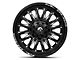 Fuel Wheels Arc Gloss Black Milled 5-Lug Wheel; 20x9; 1mm Offset (05-11 Dakota)