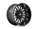 Fuel Wheels Arc Gloss Black Milled 5-Lug Wheel; 22x12; -44mm Offset (87-90 Dakota)