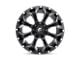 Fuel Wheels Assault Matte Black Milled 5-Lug Wheel; 18x9; 20mm Offset (87-90 Dakota)