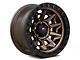 Fuel Wheels Covert Matte Bronze with Black Bead Ring 5-Lug Wheel; 15x8; -19mm Offset (87-90 Dakota)