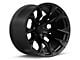 Fuel Wheels Flame Blackout 5-Lug Wheel; 20x10; -18mm Offset (05-11 Dakota)