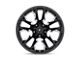 Fuel Wheels Flame Gloss Black Milled 5-Lug Wheel; 20x12; -44mm Offset (05-11 Dakota)