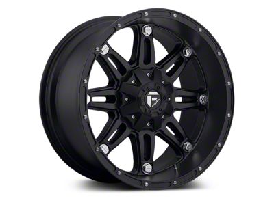 Fuel Wheels Hostage Matte Black 5-Lug Wheel; 18x9; 1mm Offset (05-11 Dakota)