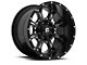 Fuel Wheels Krank Black Milled 5-Lug Wheel; 20x12; -44mm Offset (05-11 Dakota)