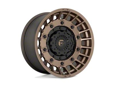 Fuel Wheels Militia Matte Bronze and Black 5-Lug Wheel; 20x10; -18mm Offset (87-90 Dakota)