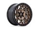 Fuel Wheels Runner OR Bronze with Black Ring 5-Lug Wheel; 15x10; -43mm Offset (87-90 Dakota)