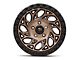 Fuel Wheels Runner OR Bronze with Black Ring 5-Lug Wheel; 15x10; -43mm Offset (87-90 Dakota)