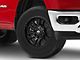 Fuel Wheels Sledge Gloss and Matte Black 5-Lug Wheel; 17x9; -12mm Offset (05-11 Dakota)