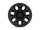 Fuel Wheels Traction Matte Black with Double Dark Tint 5-Lug Wheel; 20x10; -18mm Offset (05-11 Dakota)