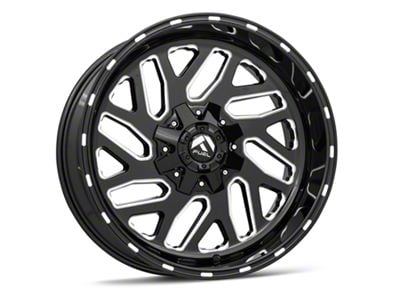 Fuel Wheels Triton Gloss Black Milled 5-Lug Wheel; 20x10; -18mm Offset (05-11 Dakota)