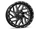 Fuel Wheels Triton Gloss Black Milled 5-Lug Wheel; 20x10; -18mm Offset (05-11 Dakota)