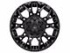 Fuel Wheels Twitch Blackout 5-Lug Wheel; 22x10; -18mm Offset (05-11 Dakota)