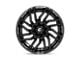 Fuel Wheels Typhoon Gloss Black 5-Lug Wheel; 22x12; -44mm Offset (87-90 Dakota)