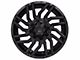 Fuel Wheels Typhoon Matte Black 5-Lug Wheel; 20x9; 1mm Offset (87-90 Dakota)