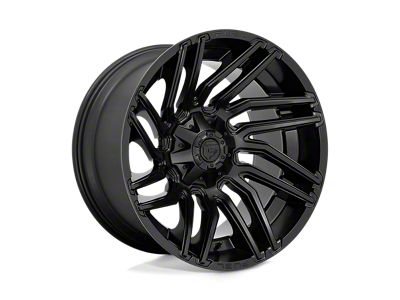 Fuel Wheels Typhoon Matte Black 5-Lug Wheel; 22x12; -44mm Offset (87-90 Dakota)