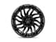 Fuel Wheels Typhoon Matte Black 5-Lug Wheel; 22x12; -44mm Offset (87-90 Dakota)