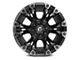 Fuel Wheels Vapor Matte Black Double Dark Tint 5-Lug Wheel; 18x9; 1mm Offset (87-90 Dakota)