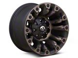 Fuel Wheels Vapor Matte Black Double Dark Tint 5-Lug Wheel; 17x9; 1mm Offset (87-90 Dakota)