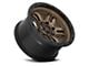 Fuel Wheels Ammo Matte Bronze with Black Bead Ring 6-Lug Wheel; 20x9; 1mm Offset (21-25 F-150)